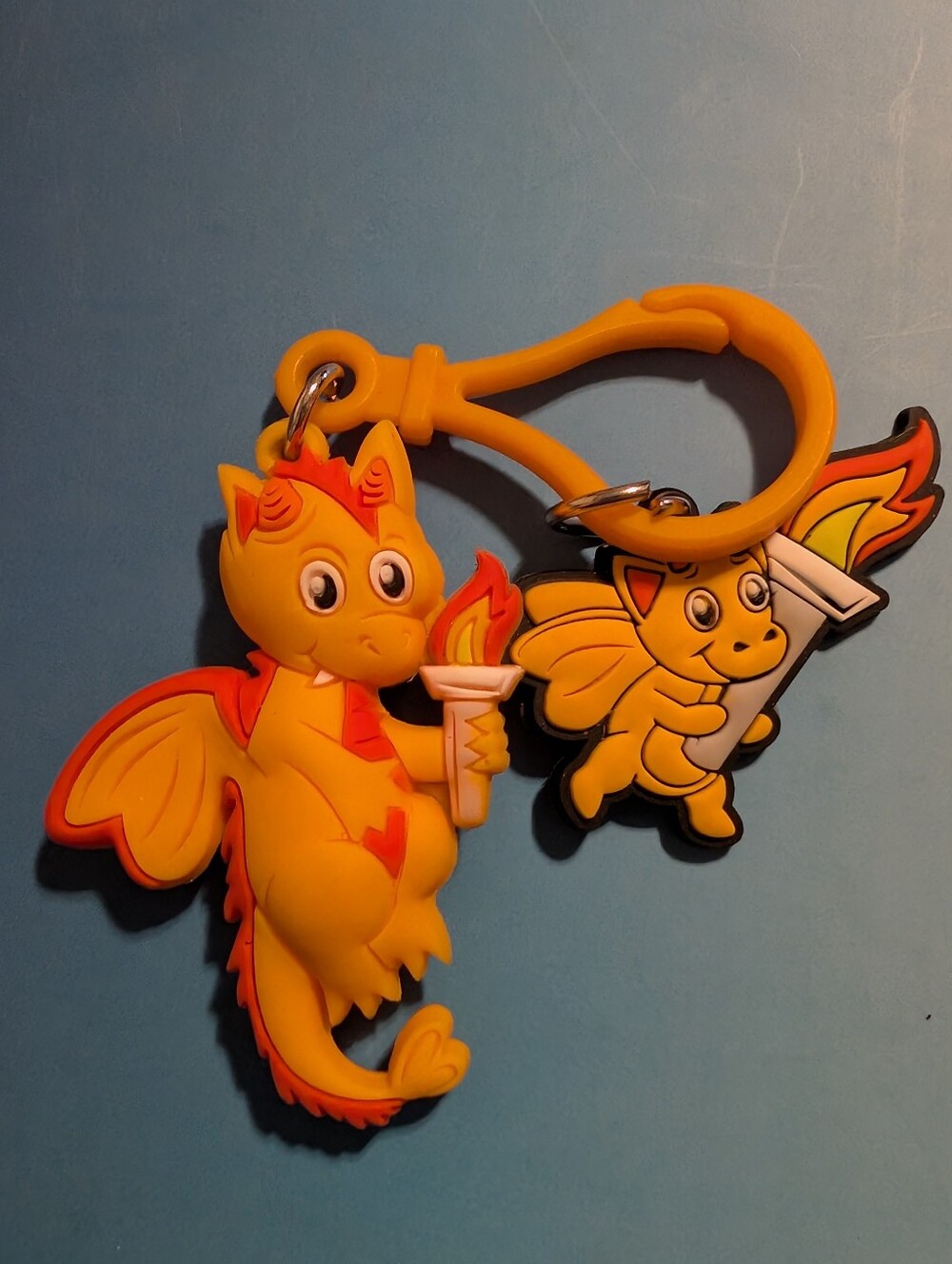 2022-23 Kids Heart Challenge Collectible "Hearty" Keychain